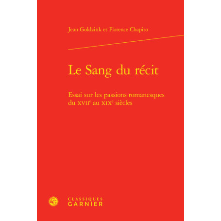 Le Sang du récit