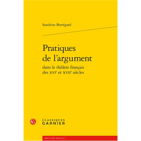 Pratiques de l'argument