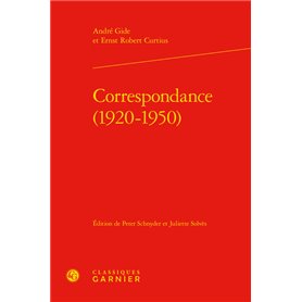 Correspondance (1920-1950)