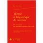 Théorie et linguistique de l'écriture