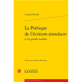 La Poétique de l'écriture-simulacre