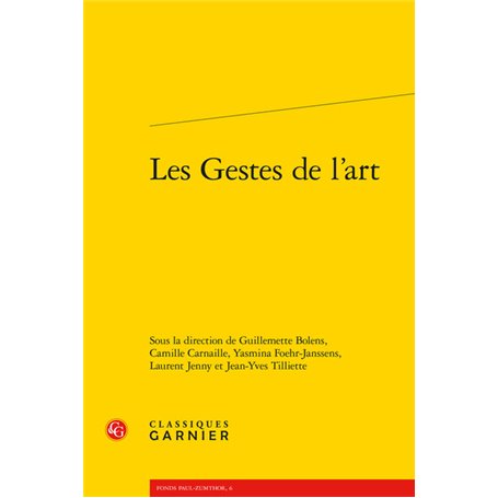 Les Gestes de l'art