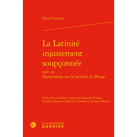 La Latinité injustement soupçonnée