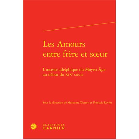 Les Amours entre frère et soeur