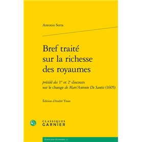 Bref traité sur la richesse des royaumes