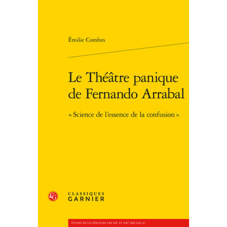 Le Théâtre panique de Fernando Arrabal