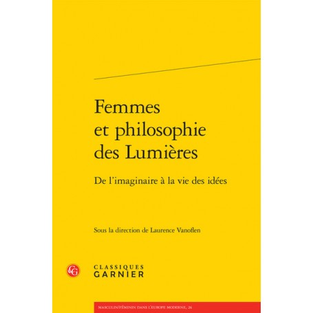 Femmes et philosophie des Lumières