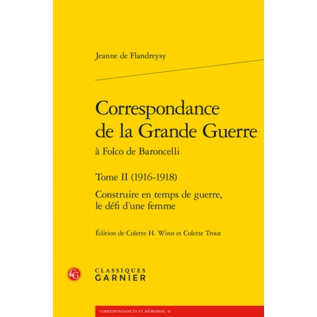 Correspondance de la Grande Guerre