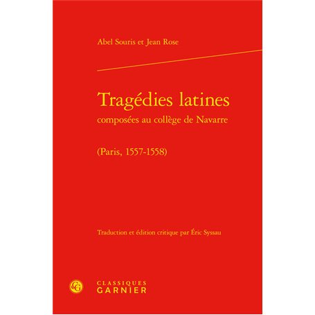 Tragédies latines