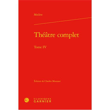 Théâtre complet