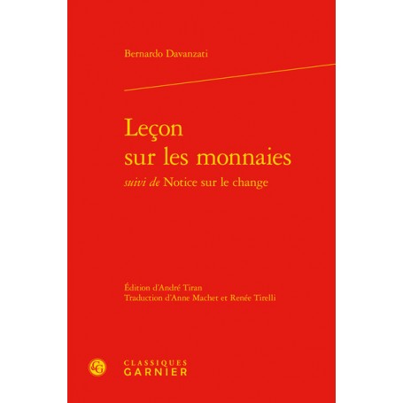 Leçon sur les monnaies