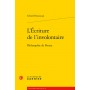 L'Écriture de l'involontaire