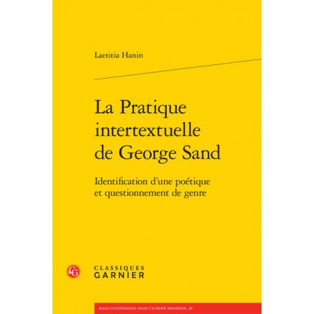 La Pratique intertextuelle de George Sand