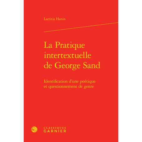 La Pratique intertextuelle de George Sand