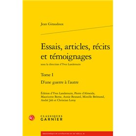 Essais, articles, récits et témoignages