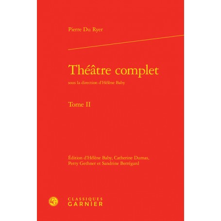 Théâtre complet