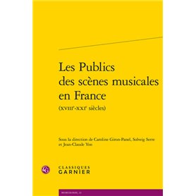 Les Publics des scènes musicales en France