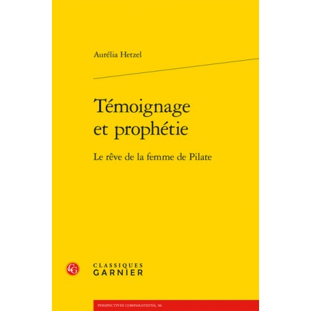 Témoignage et prophétie