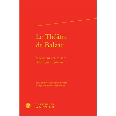 Le Théâtre de Balzac