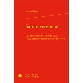 Sainte vergogne