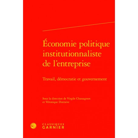 Économie politique institutionnaliste de l'entreprise