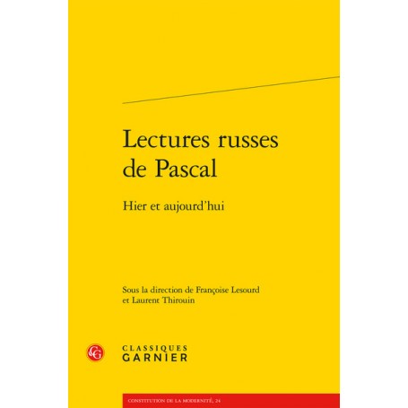 Lectures russes de Pascal