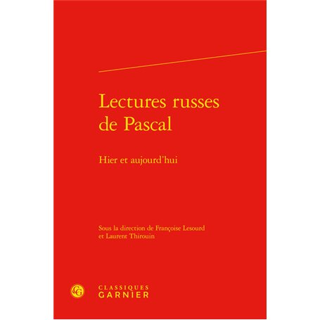 Lectures russes de Pascal