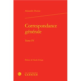 Correspondance générale