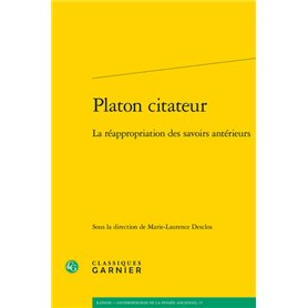 Platon citateur