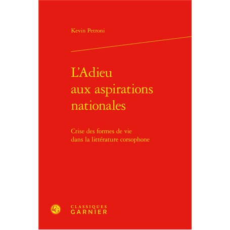 L'Adieu aux aspirations nationales