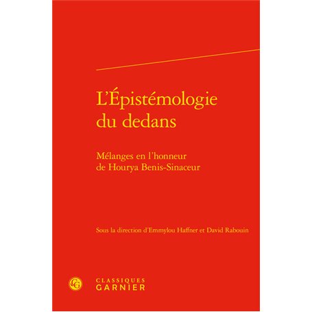 L'Épistémologie du dedans