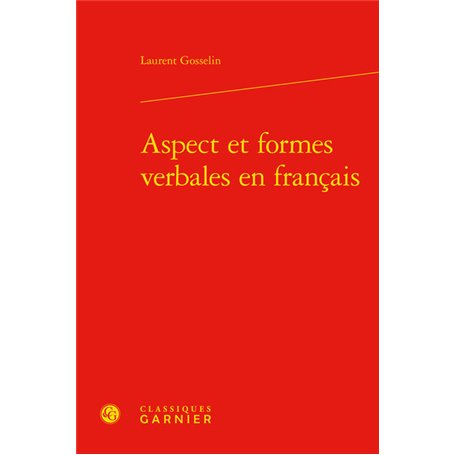 Aspect et formes verbales en français