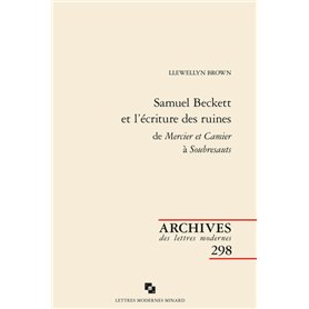 Samuel Beckett et l'écriture des ruines