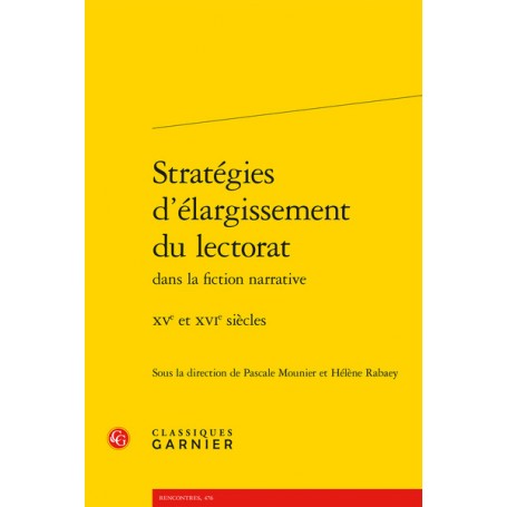 Stratégies d'élargissement du lectorat