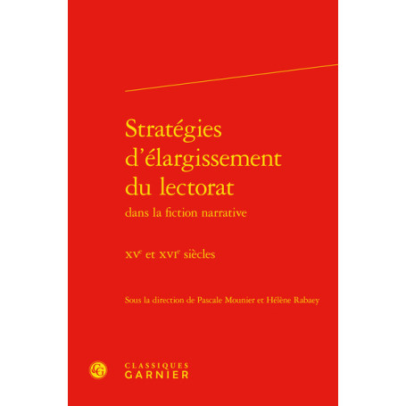 Stratégies d'élargissement du lectorat