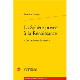 La Sphère privée à la Renaissance