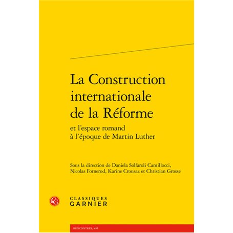 La Construction internationale de la Réforme