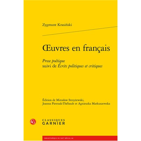 oeuvres en français