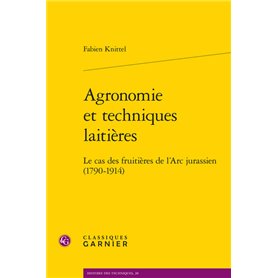 Agronomie et techniques laitières