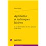 Agronomie et techniques laitières