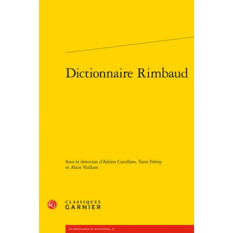 Dictionnaire Rimbaud