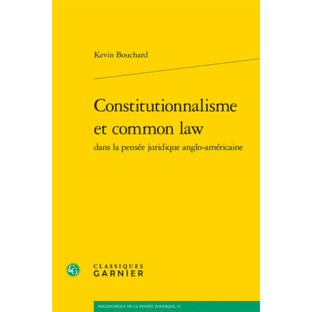 Constitutionnalisme et common law