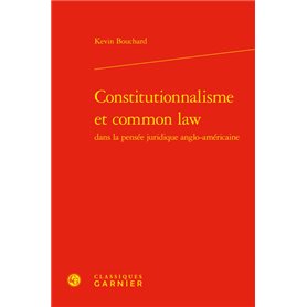 Constitutionnalisme et common law