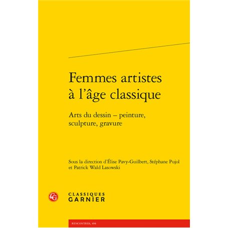 Femmes artistes à l'âge classique