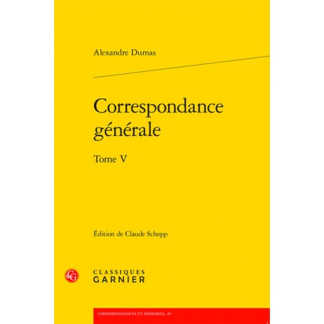 Correspondance générale