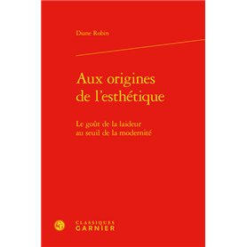 Aux origines de l'esthétique