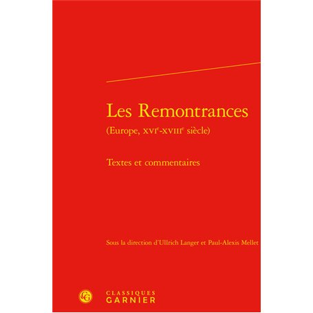 Les Remontrances