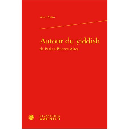 Autour du yiddish