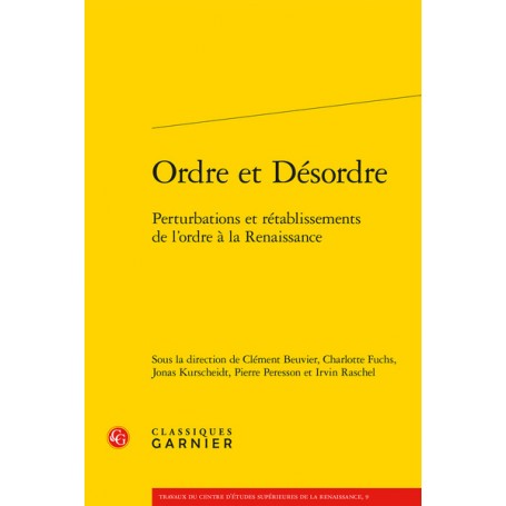 Ordre et Désordre