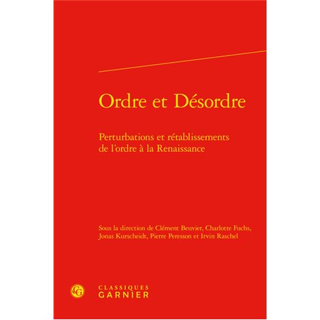 Ordre et Désordre